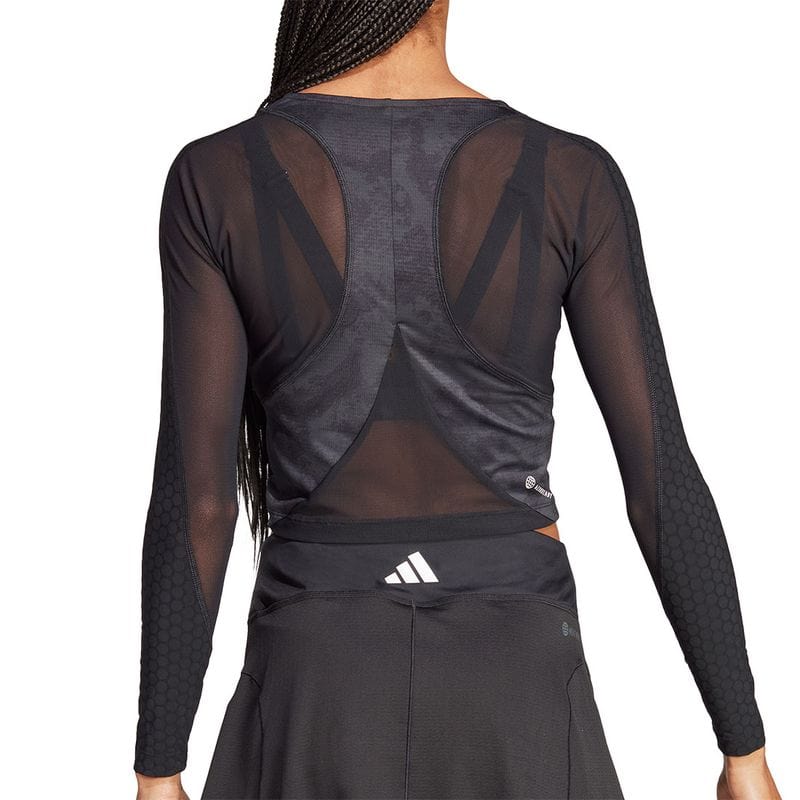 Women's Adidas Paris Freelift Long Sleeve Tennis Top Women's Clothing 