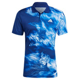 Adidas Men's Melbourne Heat Freelift Tennis Polo Shirt Men's Clothing 