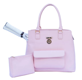 Court Couture Women's Monte Carlo Pink Tennis Bag Tennis Bags 