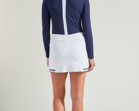 Women's L'Oeuf Poché Baseline Rib Hem Tennis Skort Women's Clothing 
