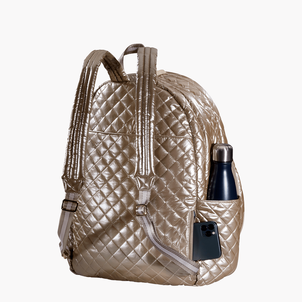 Oliver Thomas 24 + 7 Tennis Backpack - Rose Gold Tennis Bags 