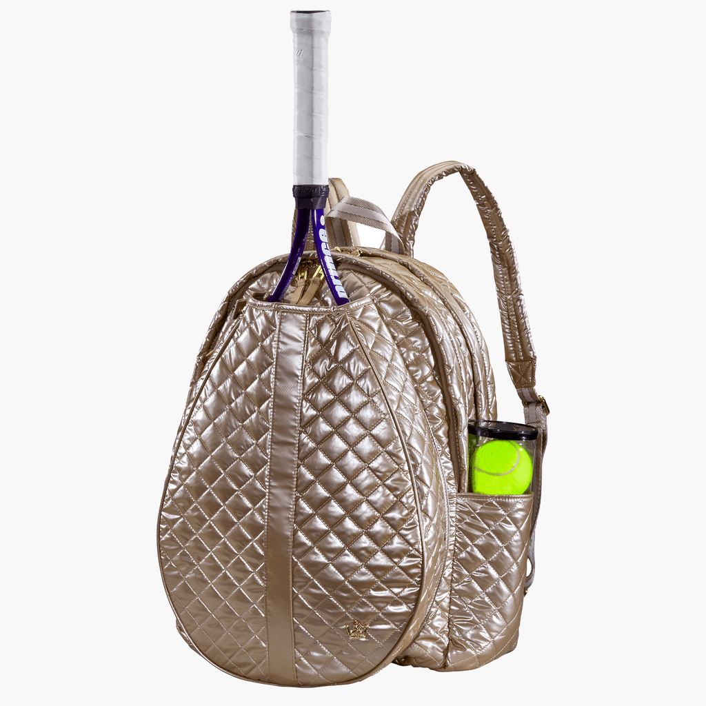 Oliver Thomas 24 + 7 Tennis Backpack - Rose Gold Tennis Bags 