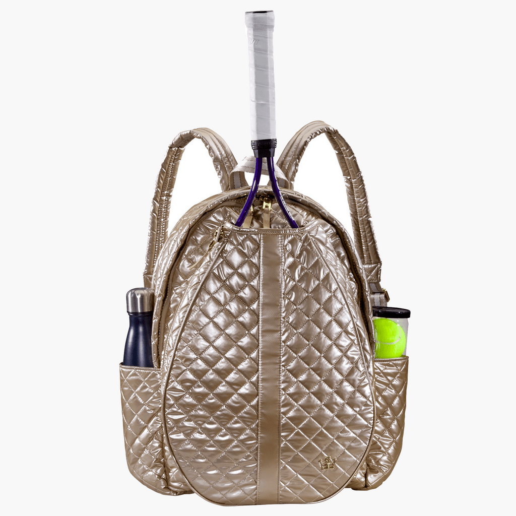 Oliver Thomas 24 + 7 Tennis Backpack - Rose Gold Tennis Bags 