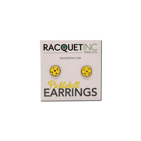 Racquet Inc. Flat Pickleball Earrings Gifts 