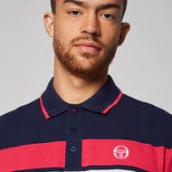 Men's Sergio Tacchini Damarindo Tennis Polo Shirt Men's Clothing 