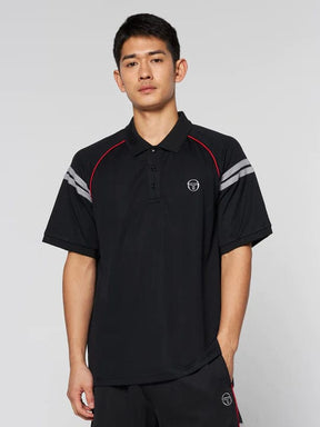 Sergio Tacchini Men's Ascot Tennis Polo Shirt Men's Clothing 