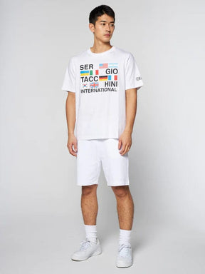 Sergio Tacchini International Tennis T-Shirt Men's Clothing 