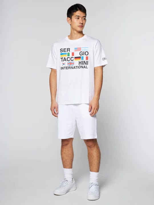 Sergio Tacchini International Tennis T-Shirt Men's Clothing 