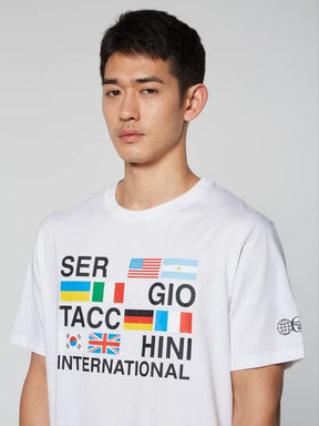 Sergio Tacchini International Tennis T-Shirt Men's Clothing 