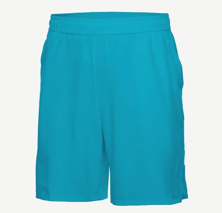 K Swiss Men's Supercharge Tennis Short - 7" Scuba Men's Clothing 