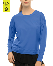 Lucky In Love Women's Tennis Long Sleeve (Semi-Fitted) - Hype L/S Women's Clothing 