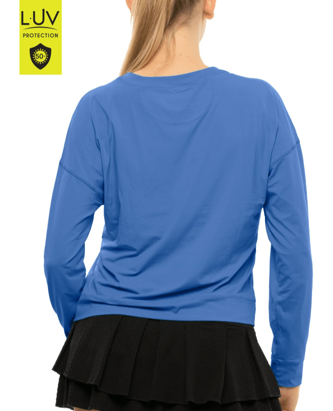 Lucky In Love Women's Tennis Long Sleeve (Semi-Fitted) - Hype L/S Women's Clothing 