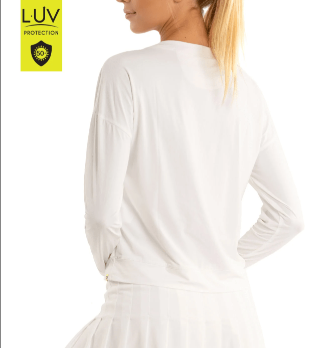 Lucky In Love Women's Tennis Long Sleeve (Semi-Fitted) - Hype L/S Women's Clothing 