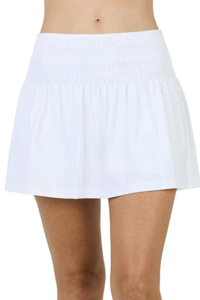 Women's Sofibella 13" Ruffle Top Tennis Skort Women's Clothing 
