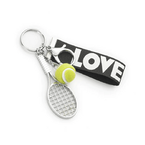 Racquet Inc. Tennis Racquet Keychain Keychains 