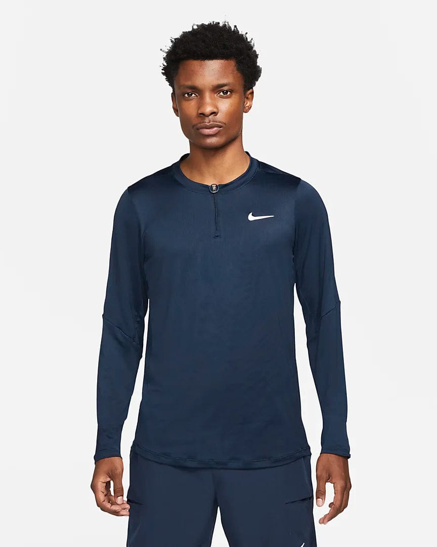 Men's Nike Court Dri-Fit Advantage Tennis Half-Zip Top Men's Clothing 