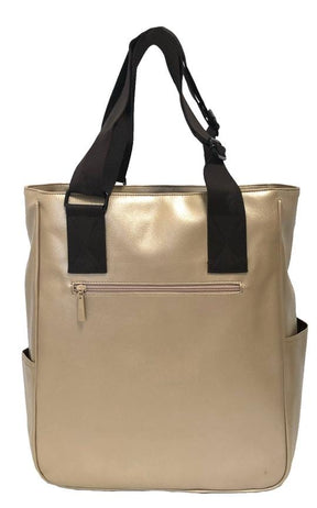 Maggie Mather Tennis Tote - Gold Tennis Bags 