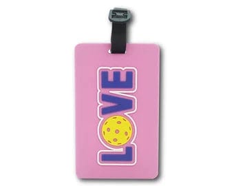 Racquet Inc. Tennis/Pickleball Bag Tag Gifts 