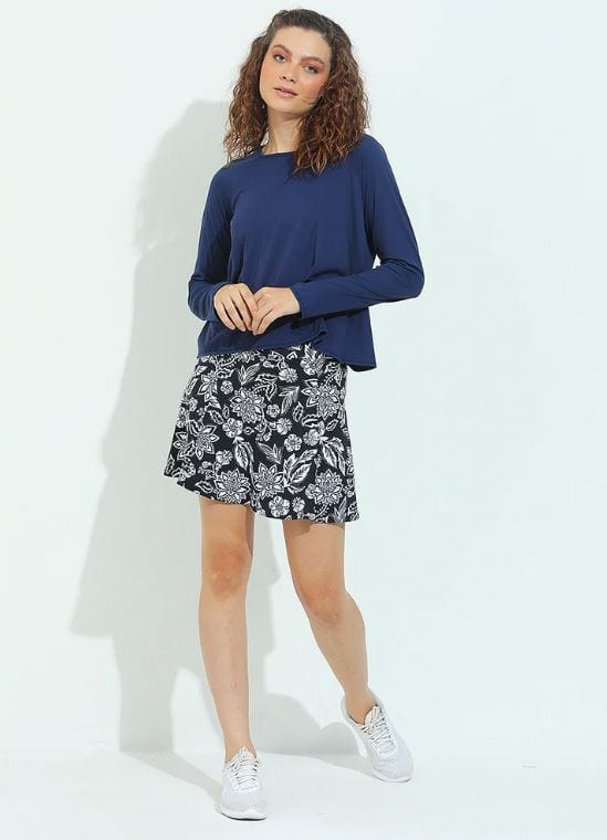 Dona Jo Women's Move Tennis Long Sleeve Shirt Women's Clothing 