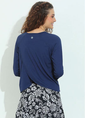 Dona Jo Women's Move Tennis Long Sleeve Shirt Women's Clothing 