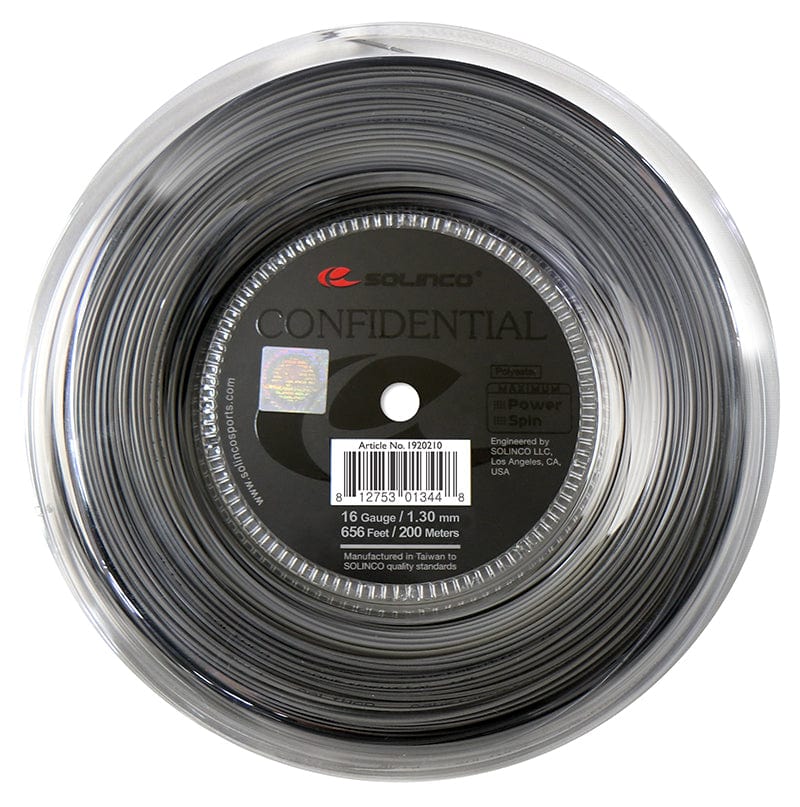 Solinco Confidential Tennis String - Reel Tennis String Reels 