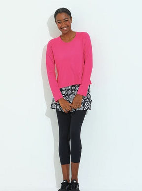Dona Jo Women's Move Tennis Long Sleeve Shirt Women's Clothing 