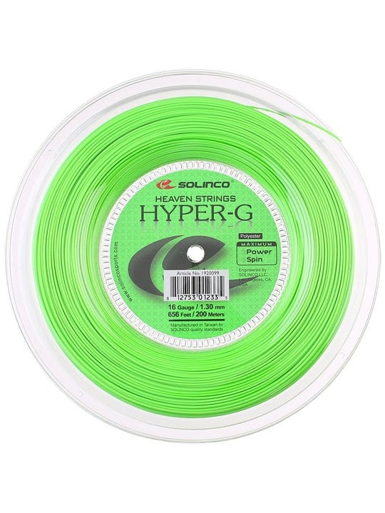 Solinco Hyper-G Tennis String - Reel Tennis String Reels 