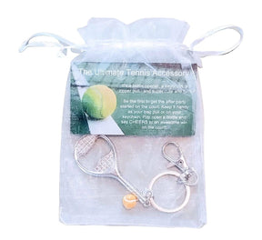 Tennis Happies Racquet Bottle Opener Keychain Keychains 