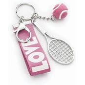 Racquet Inc. Tennis Racquet Keychain Keychains 
