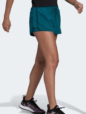 Adidas Women's Club Tennis Shorts - Legacy Teal / Black Women's Clothing 
