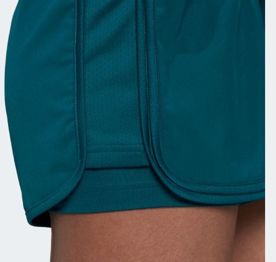 Adidas Women's Club Tennis Shorts - Legacy Teal / Black Women's Clothing 