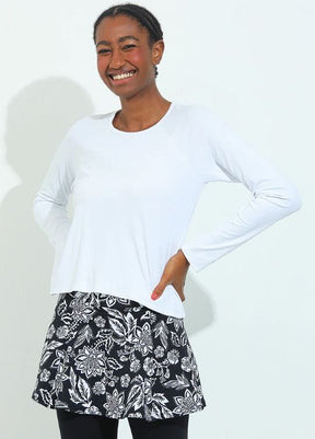 Dona Jo Women's Move Tennis Long Sleeve Shirt Women's Clothing 