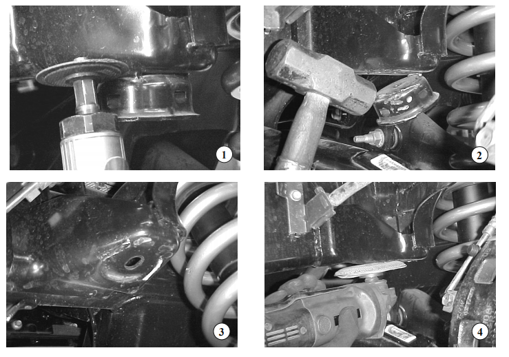 Dodge Ram 1500 Front Bump Stop Mod